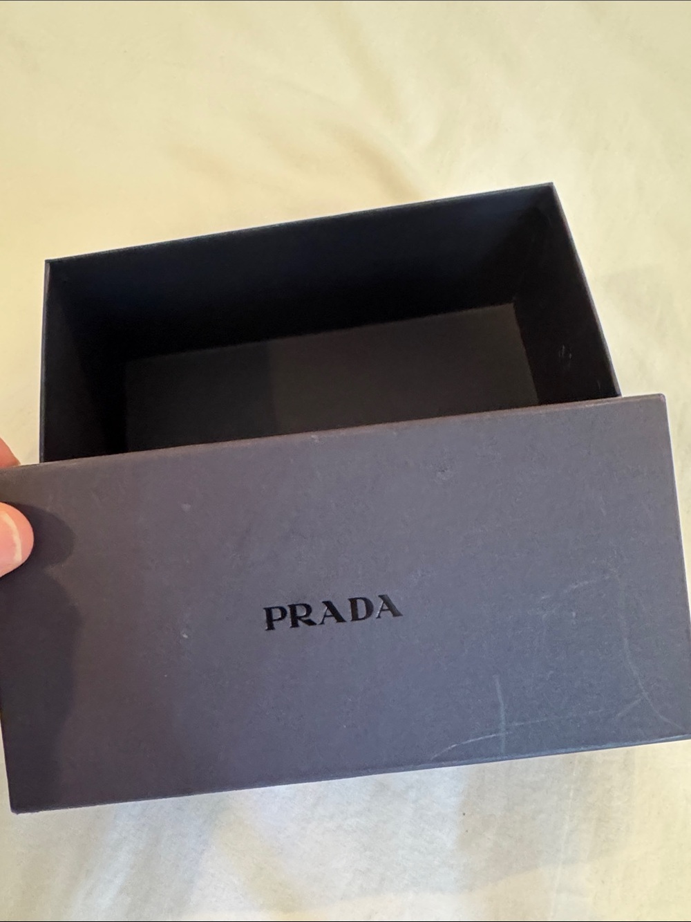 Prada Silver Frame Sunglasses with Brown Gradient Lenses - Picture 8 of 8
